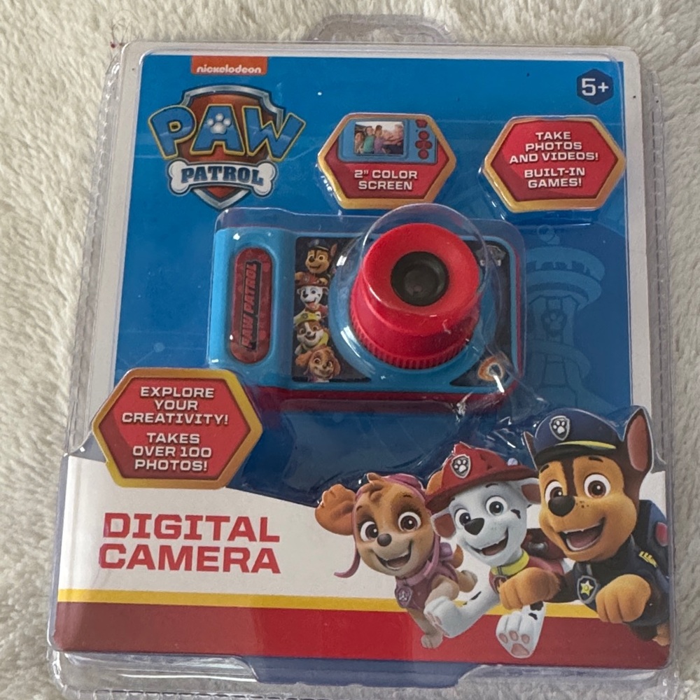 Nickelodeon PAW Patrol Digital Camera - Red and Blue